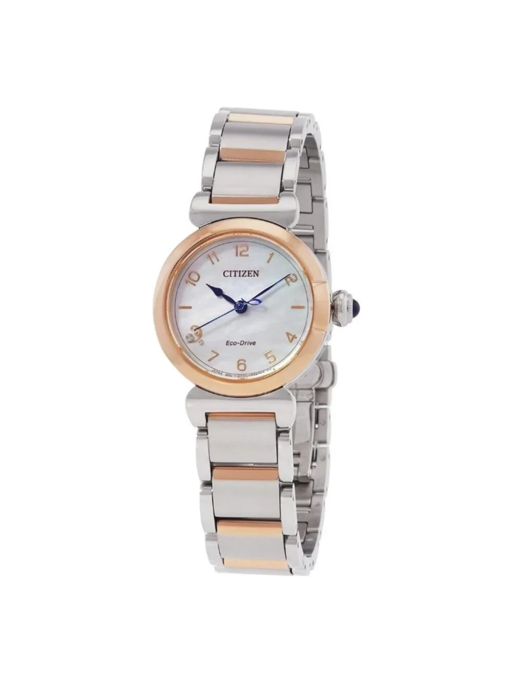 NWT Citizen L Mae White Mother of Pearl Dial Ladies Watch